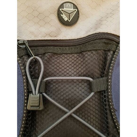 JORDAN SPORT BLUE/GRAY ADJUSTABLE STRAP BOOKBAG